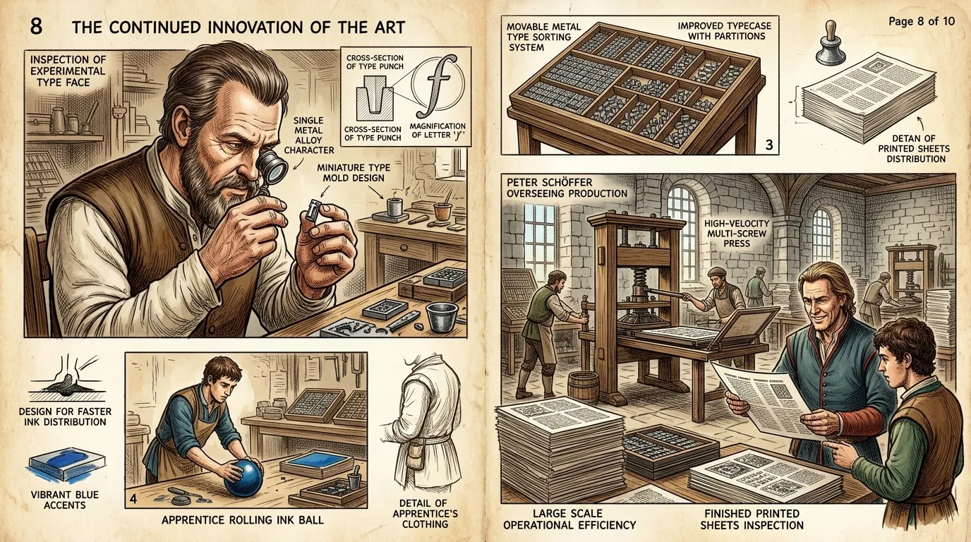 The Invention of the Gutenberg Printing Press (1440) - Germany (1440, Germany) — page 8