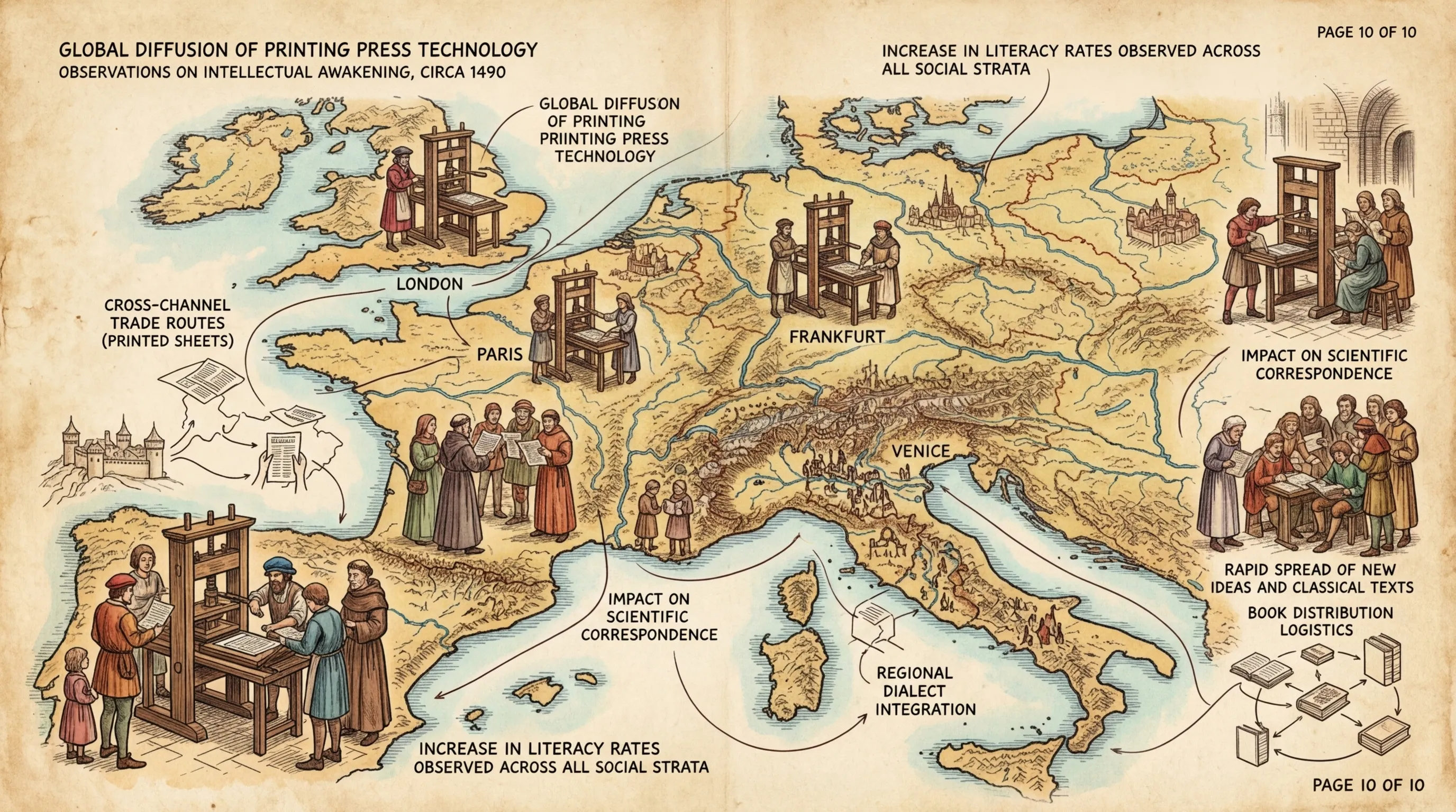 The Invention of the Gutenberg Printing Press (1440) - Germany (1440, Germany) — page 10