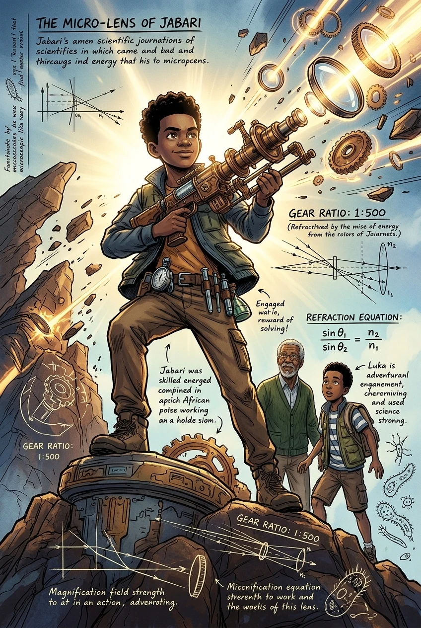 The Invention of the Microscope — cover