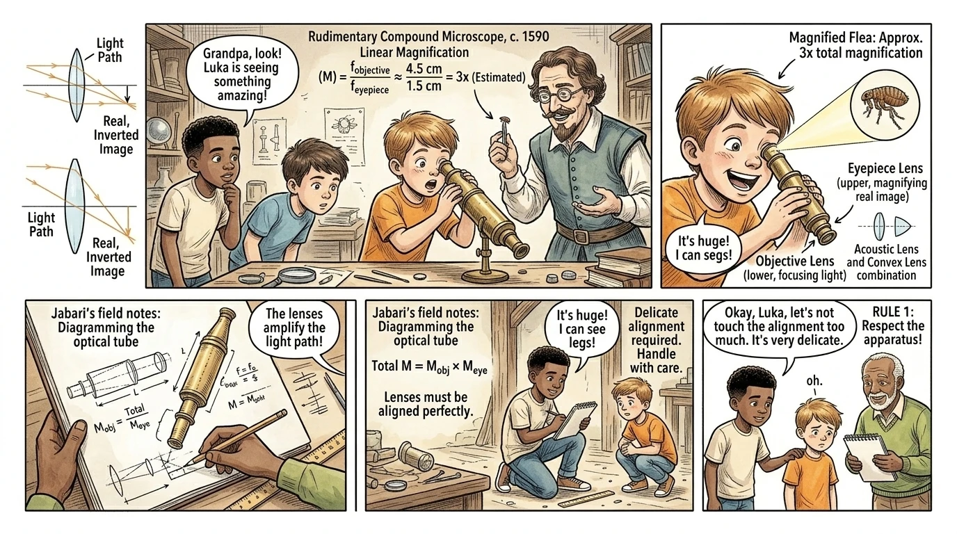 The Invention of the Microscope — page 7