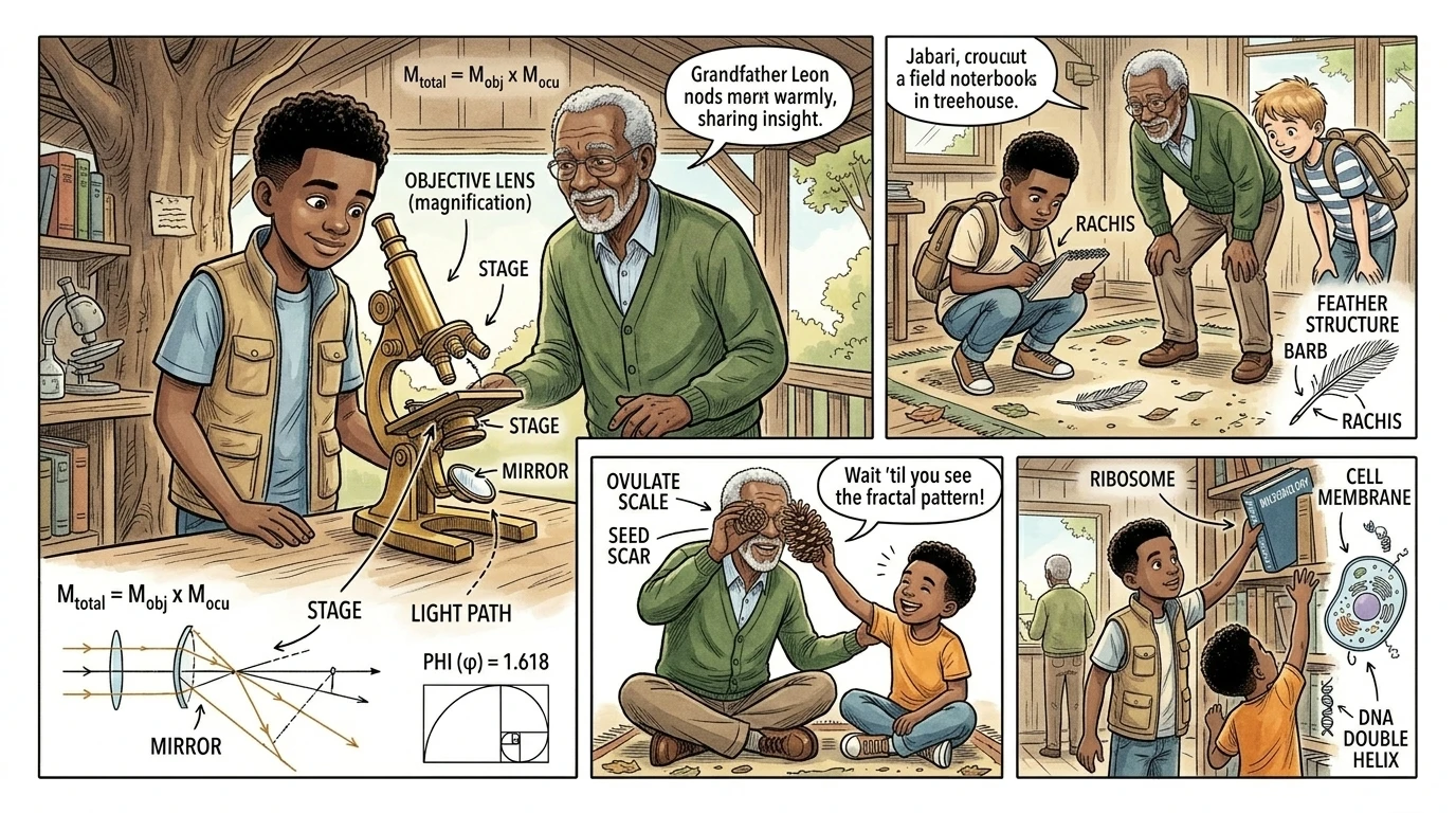 The Invention of the Microscope — page 9