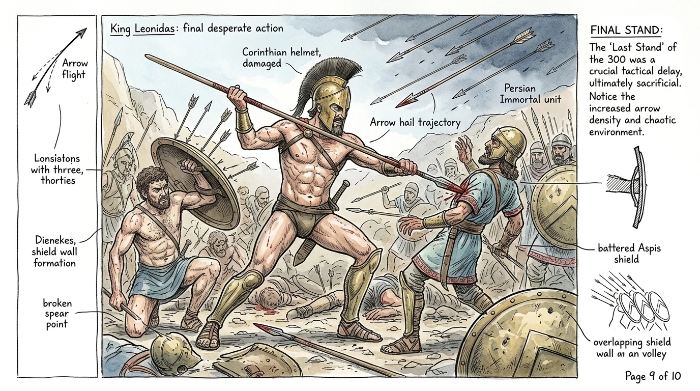 The Last Stand at Thermopylae (480 BC, Greece) — page 9