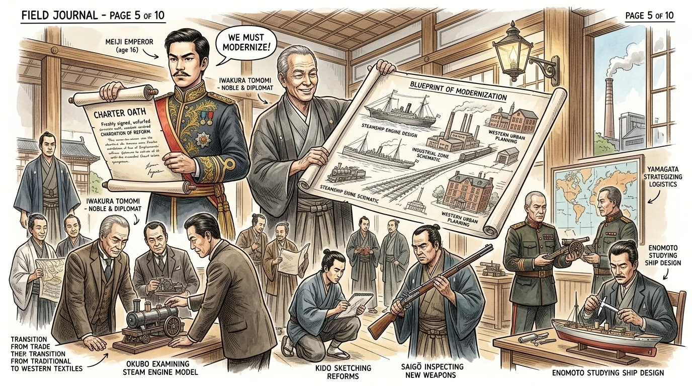 The Meiji Restoration (1877, Japan) — page 5