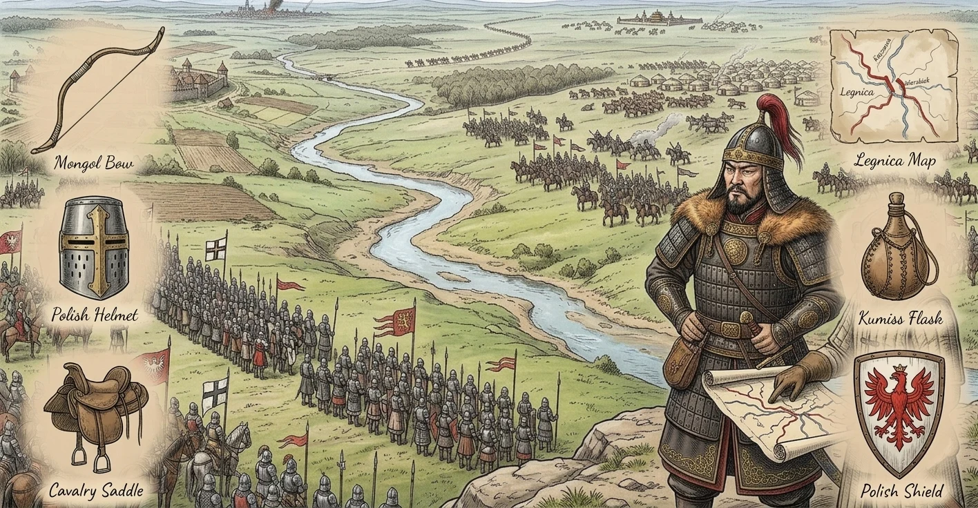 The Mongol Conquests — Asia & Europe (1241, Asia & Europe) — page 1