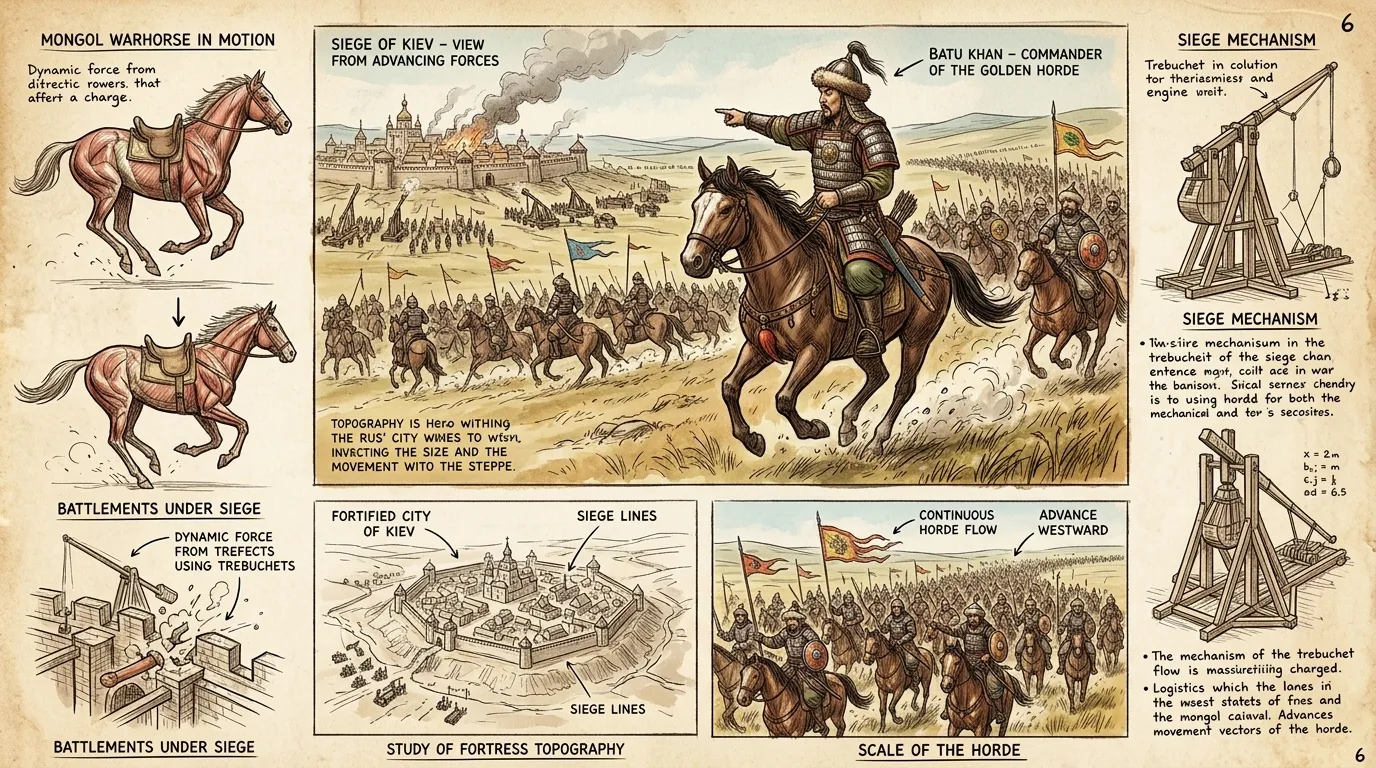 The Mongol Conquests — Asia & Europe (1241, Asia & Europe) — page 6
