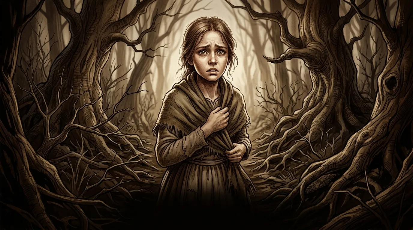 The Old Woman in the Wood — cover