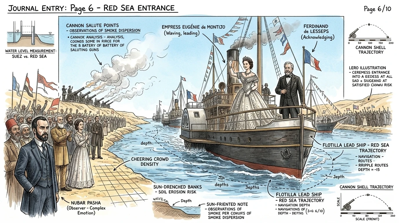 The Opening of the Suez Canal (1869, Mediterranean) — page 6