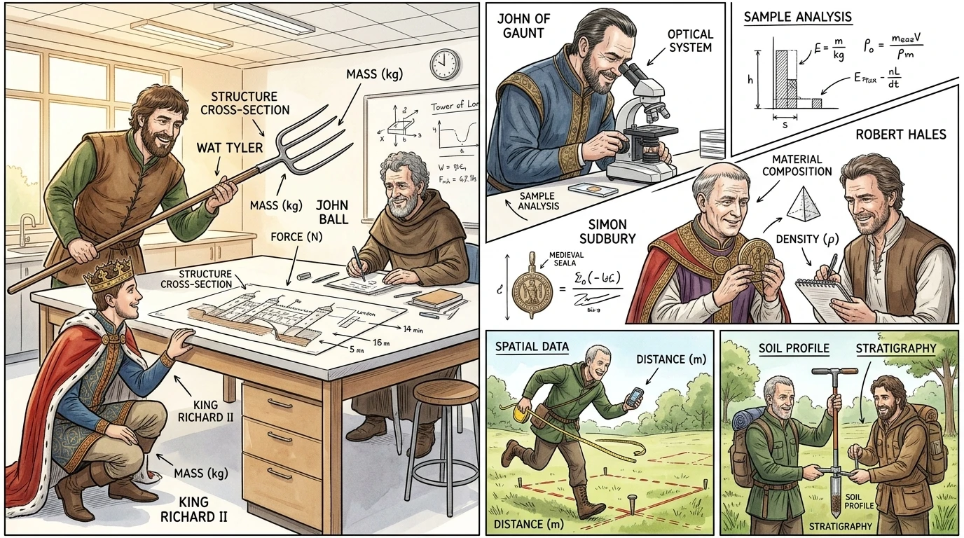 The Peasant's Revolt of 1381 (1381, United Kingdom) — page 1 illustration — Wonder History