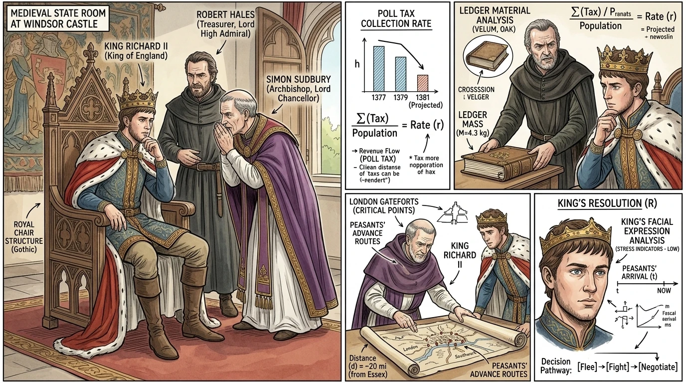 The Peasant's Revolt of 1381 (1381, United Kingdom) — page 3 illustration — Wonder History