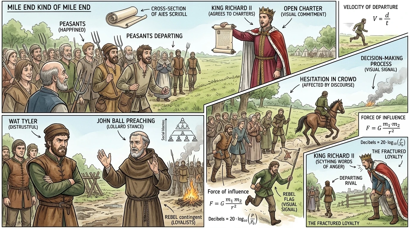 The Peasant's Revolt of 1381 (1381, United Kingdom) — page 5 illustration — Wonder History