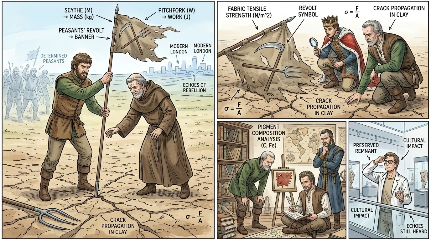 The Peasant's Revolt of 1381 (1381, United Kingdom) — page 10 illustration — Wonder History