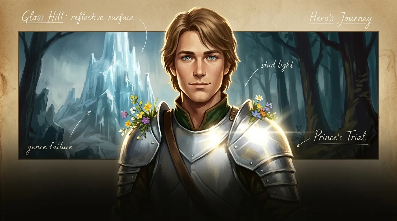 The Princess on the Glass Hill — cover