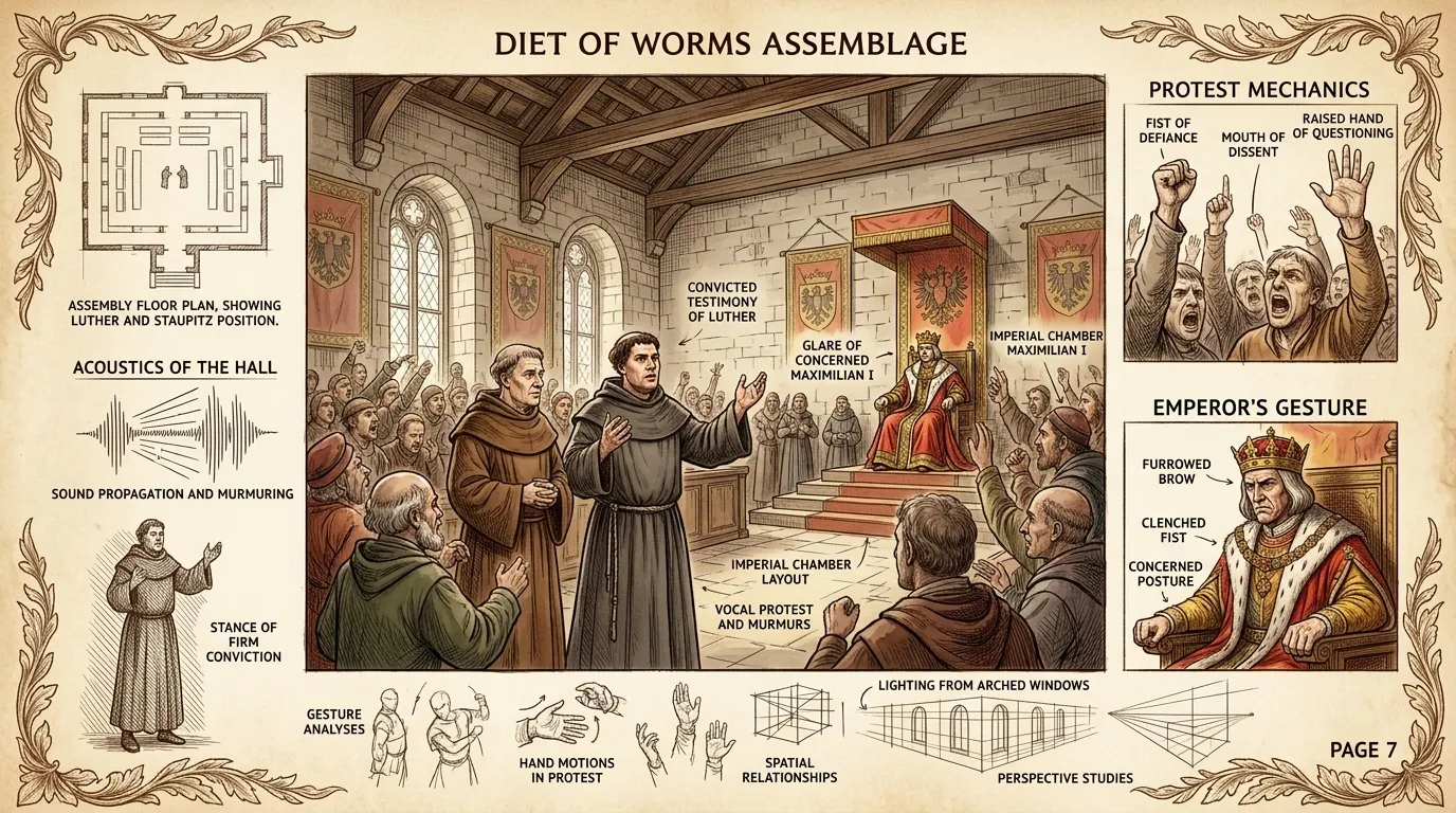 The Printing Press Revolution — Germany (1517, Germany) — page 7 illustration — Wonder History