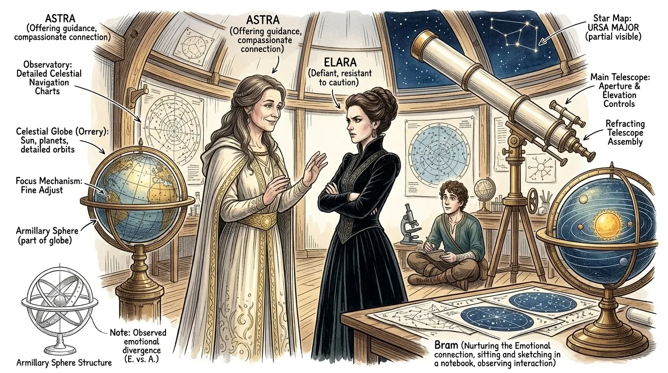 The Queen Bee — page 3 illustration — Wonder Tales