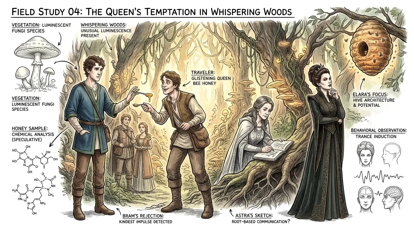 The Queen Bee — page 5 illustration — Wonder Tales