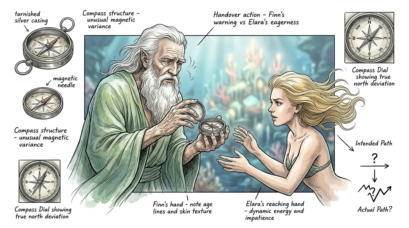 The Red Ettin — page 3 illustration — Wonder Tales