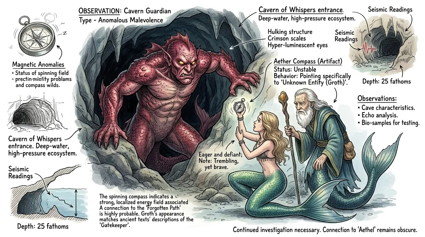 The Red Ettin — page 5 illustration — Wonder Tales