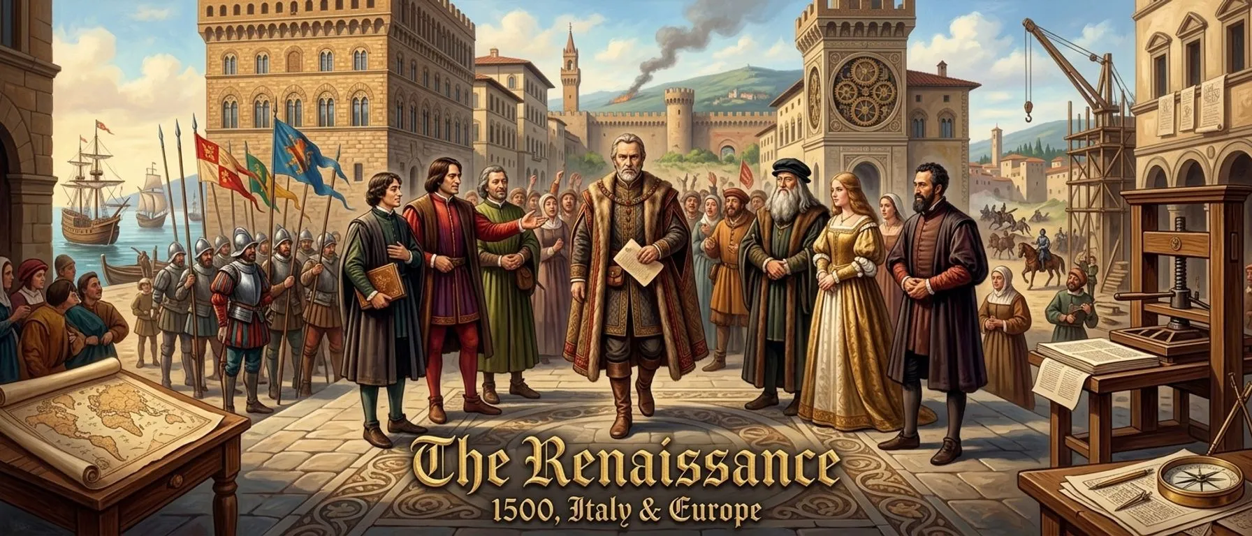 The Renaissance — Italy & Europe (1500, Italy & Europe) — cover