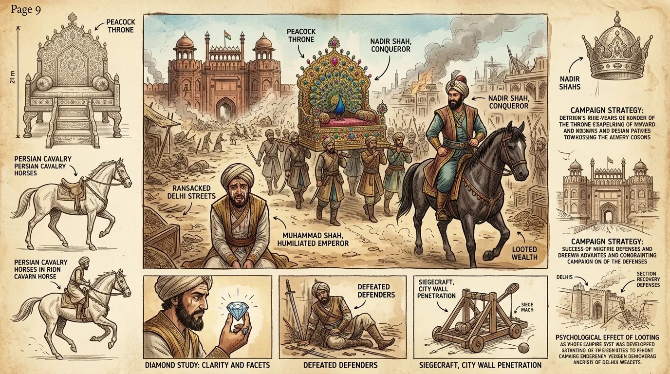 The Rise and Fall of the Mughal Empire — India (1707, India) — page 9