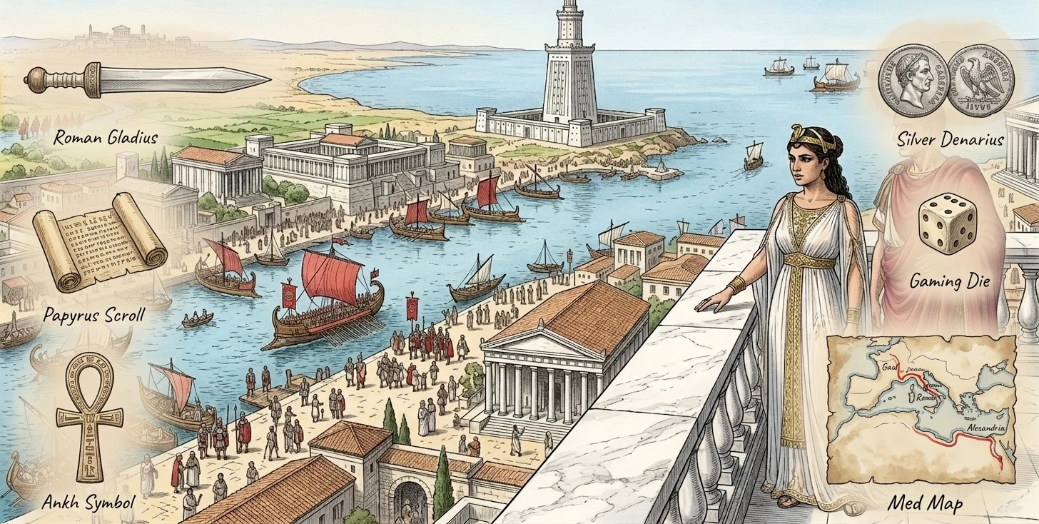 The Rise of the Roman Empire — Mediterranean (48 BC, Mediterranean) — page 1
