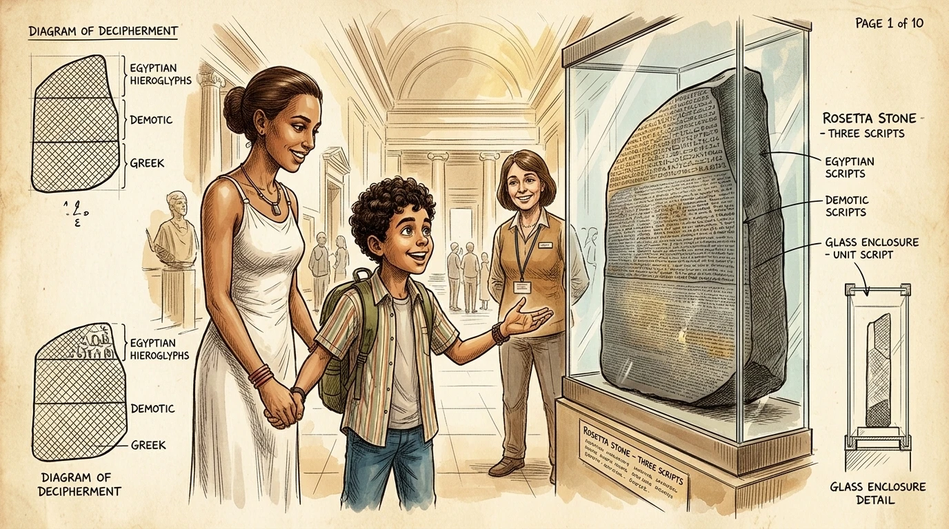 The Rosetta Stone: Cracking the Code — page 1