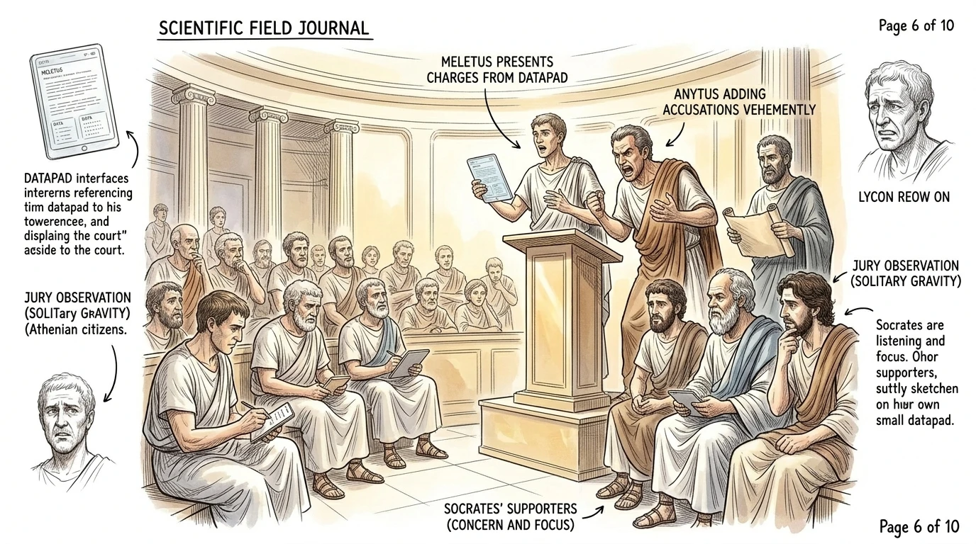 The Sentencing of Socrates (399 BC, Athens) — page 6