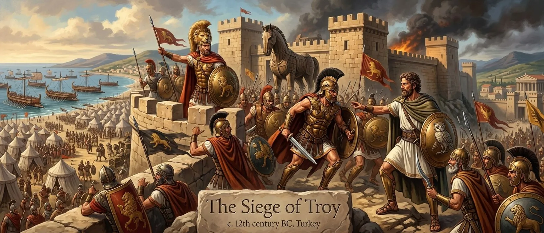 The Siege of Troy (c. 12th century BC, Turkey) — cover