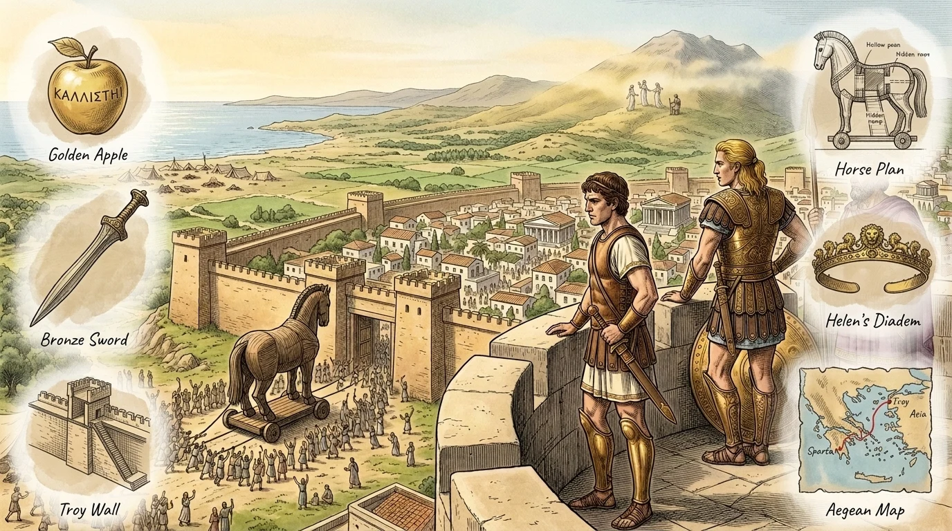 The Siege of Troy (c. 12th century BC, Turkey) — page 1