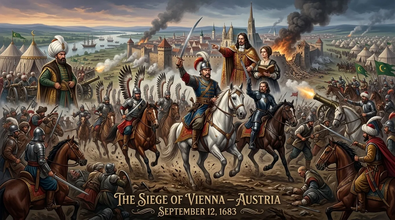The Siege of Vienna — Austria (1683, Austria) — cover