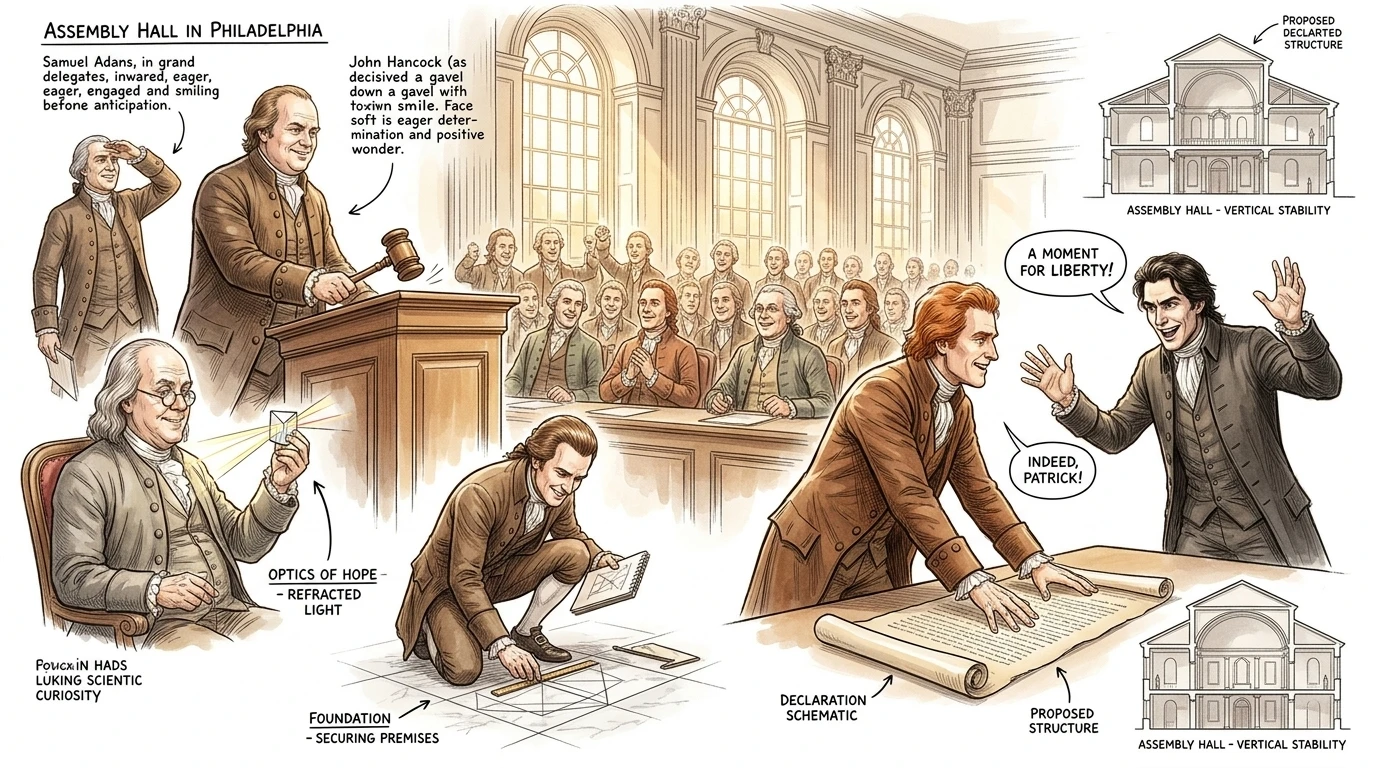 The Signing of the Declaration of Independence (1776, United Kingdom) — page 1