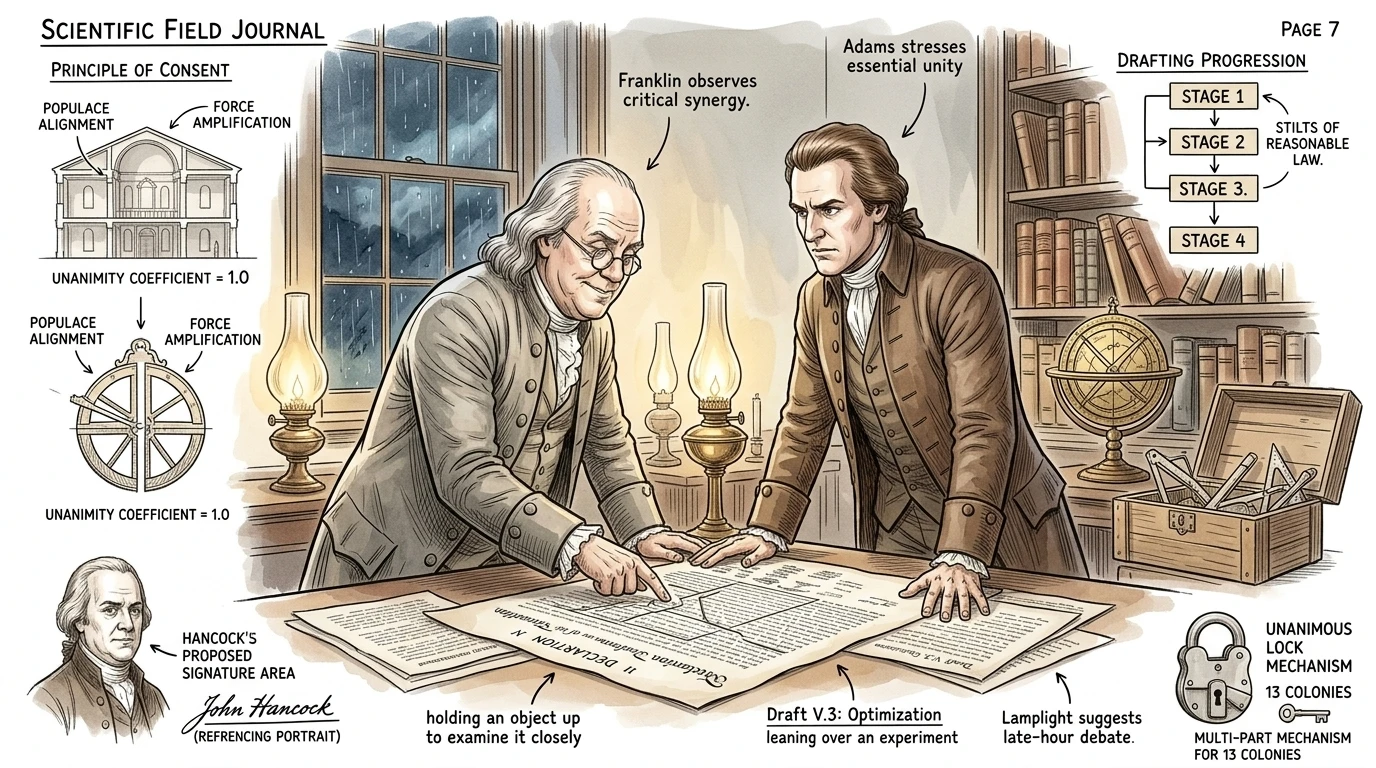 The Signing of the Declaration of Independence (1776, United Kingdom) — page 7