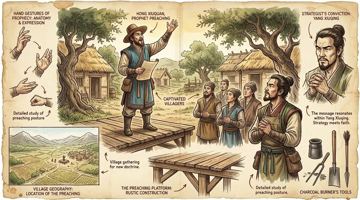 Inspired by Christian missionaries, Hong reinterpreted his visions through a religious lens. 'I am the son of God!' he proclaimed, 'sent to rid China of demon… Inspired by Christian missionaries, Hong reinterpreted his visions through a religious lens. 'I am the son of God!' he proclaimed, 'sent to rid China of demon…