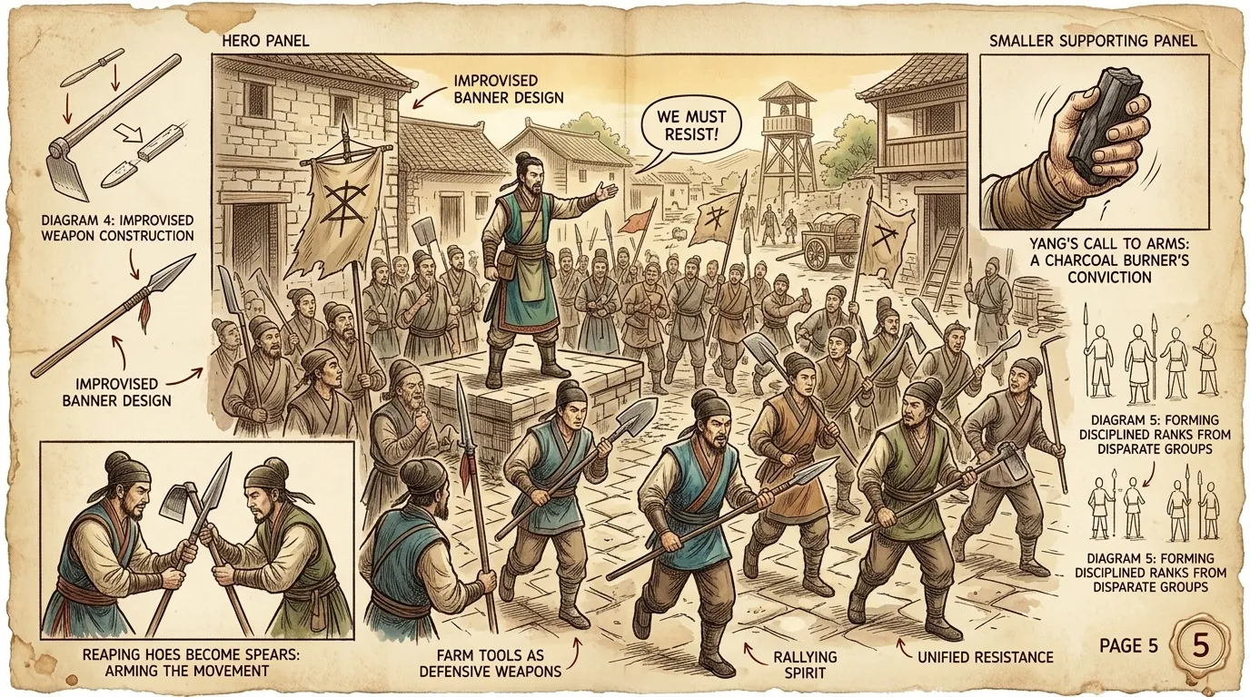 The Qing government began to view the God Worshippers as a threat, launching a campaign of suppression. 'We must resist!' Yang Xiuqing declared to the assembled… The Qing government began to view the God Worshippers as a threat, launching a campaign of suppression. 'We must resist!' Yang Xiuqing declared to the assembled…