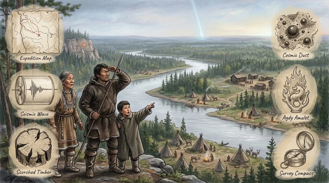The Tunguska Event (1908, Europe) — page 1