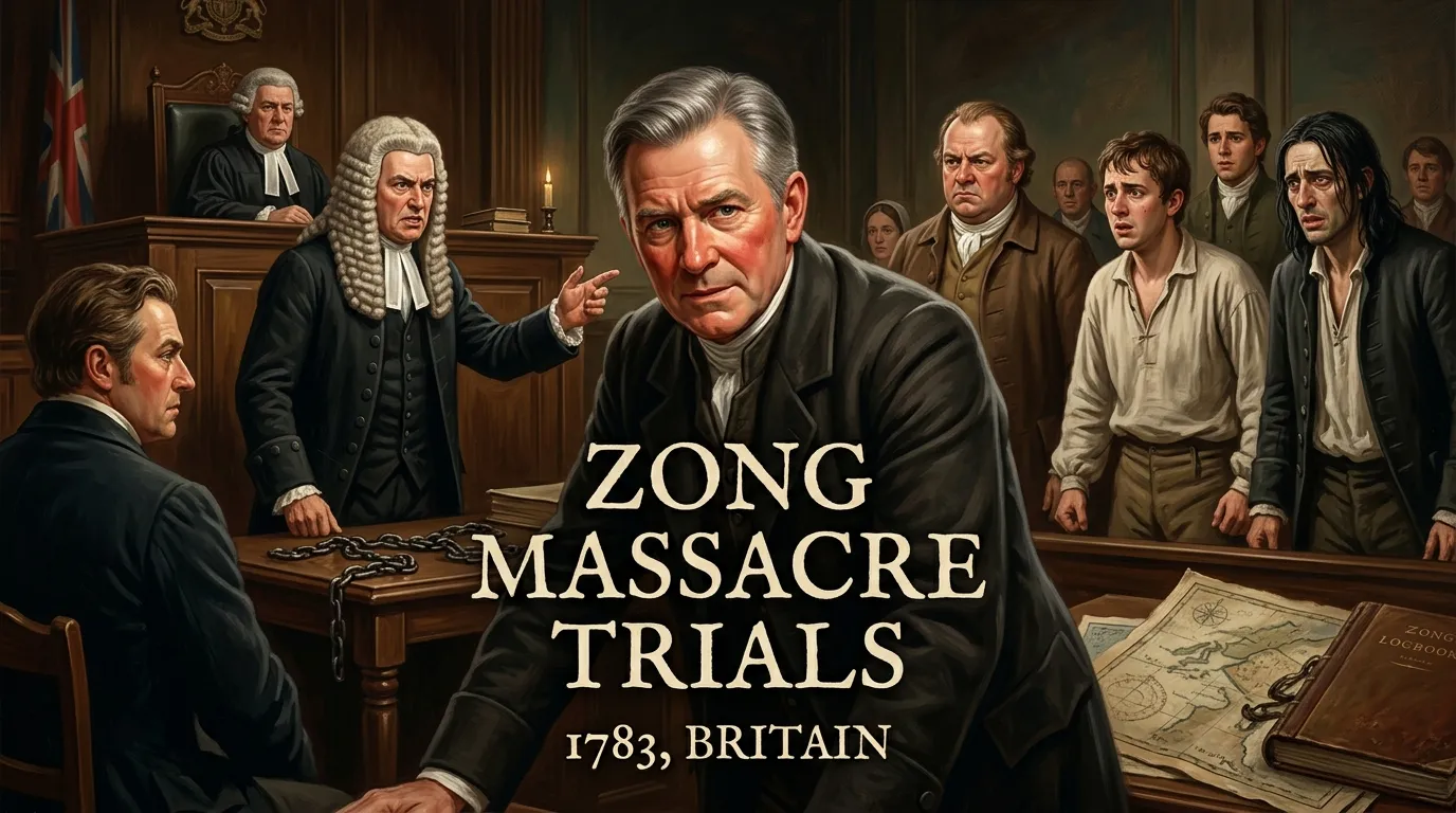 The Zong Massacre Trials (1783, United Kingdom) — cover