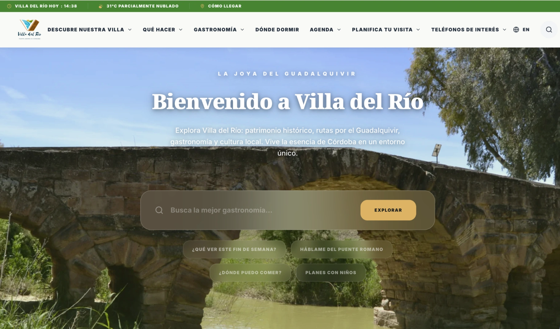 Turismo Villa del Río