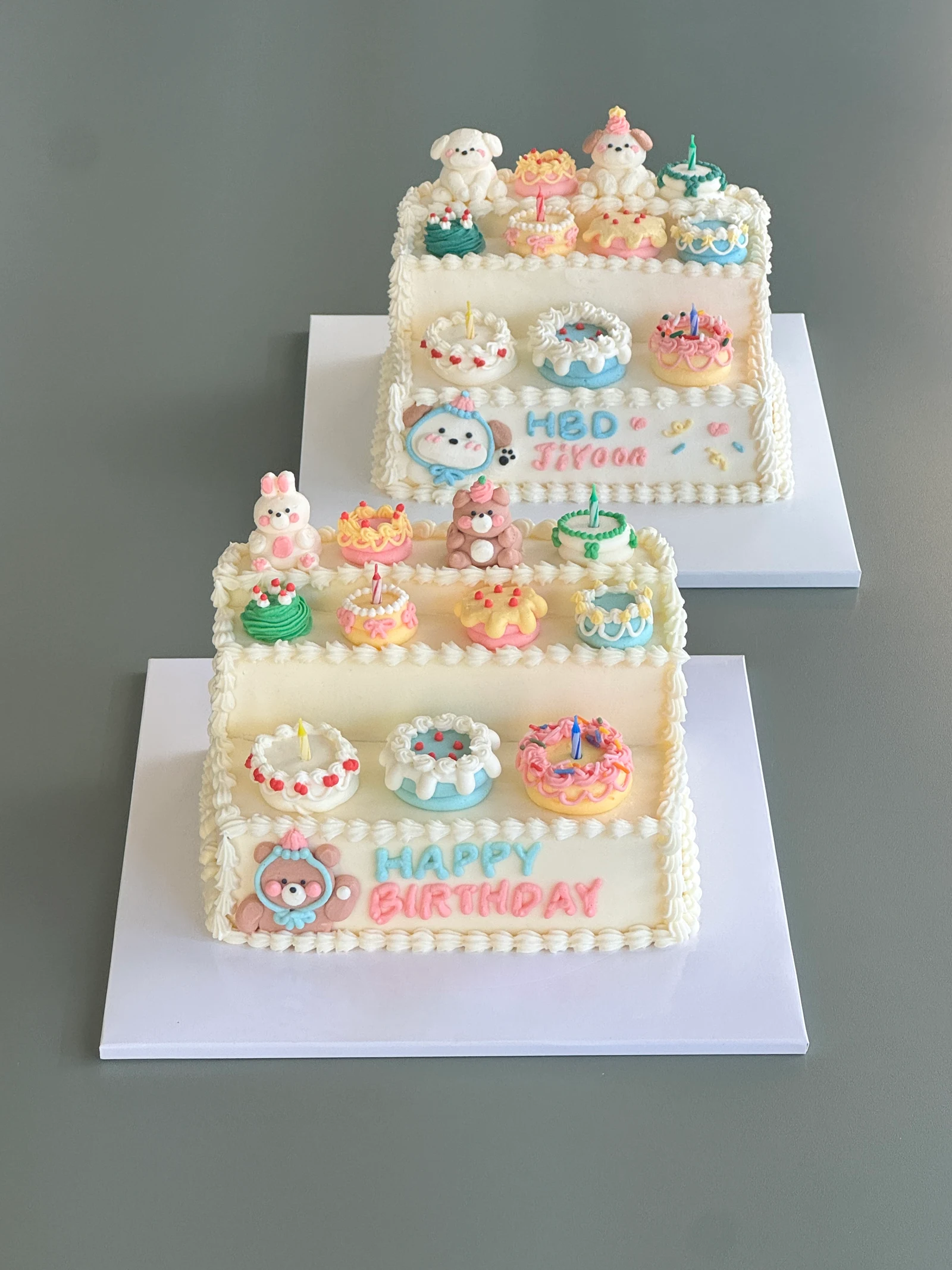계단형 빈티지 케이크 🎂 케이크 2번째 사진