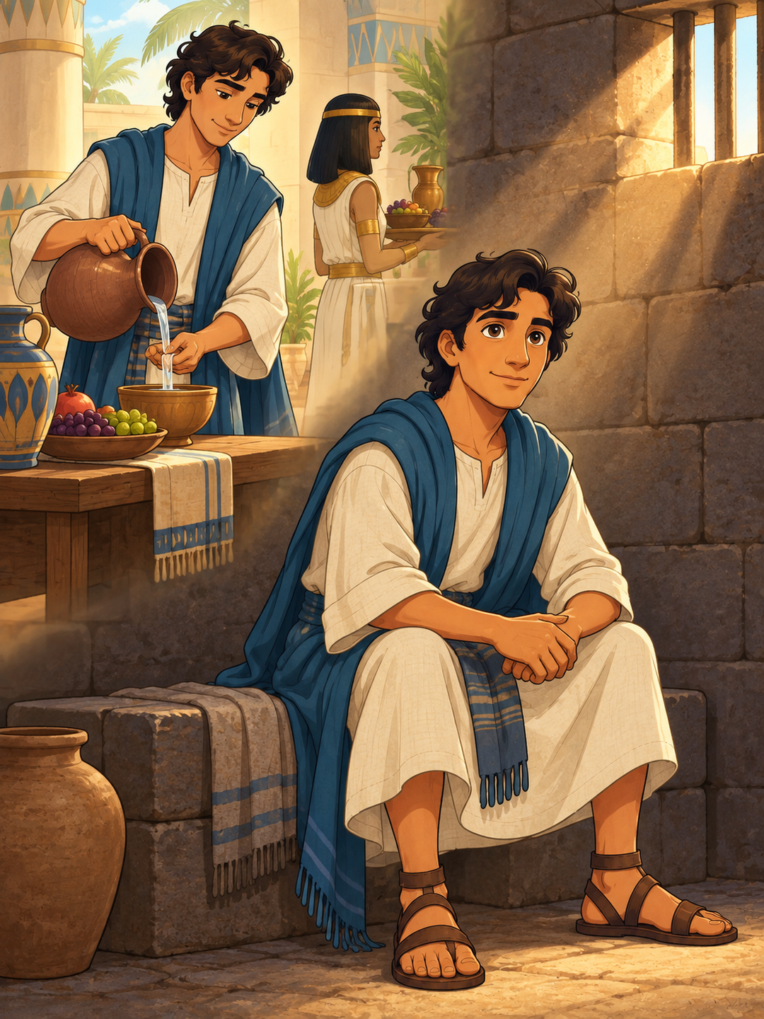 Page 1 illustration for Joseph the Dream-Teller