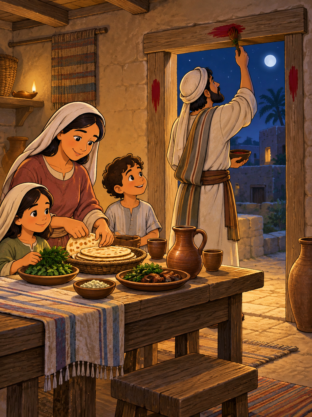 Page 1 illustration for The Passover Night and the Great Escape