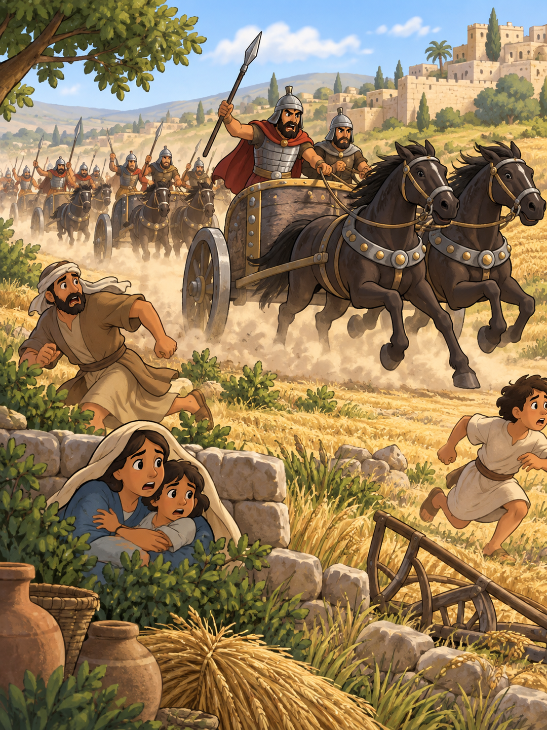 Page 1 illustration for Deborah: The Brave Woman Leader