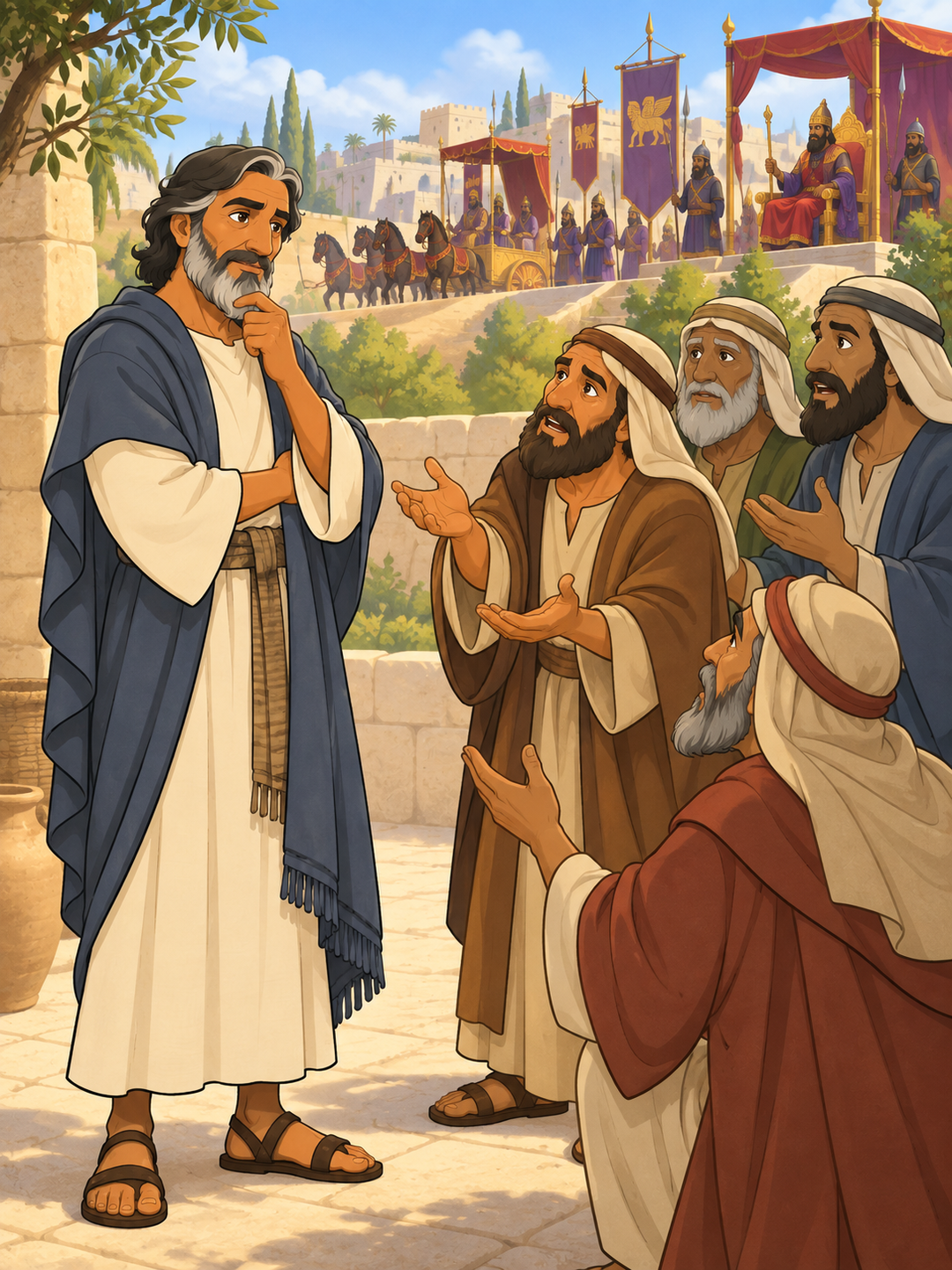 Page 1 illustration for Saul: The First King