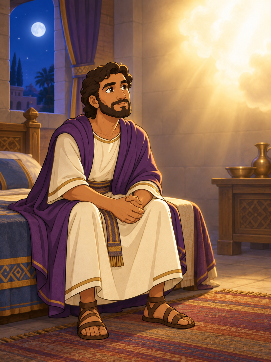 Page 1 illustration for Solomon’s Wise Choice
