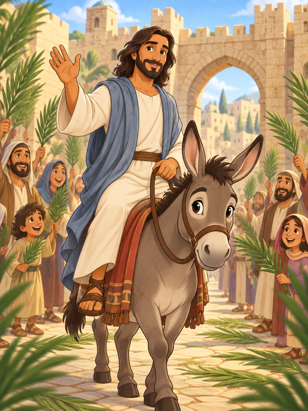 Page 1 illustration for The Great Parade (Palm Sunday)
