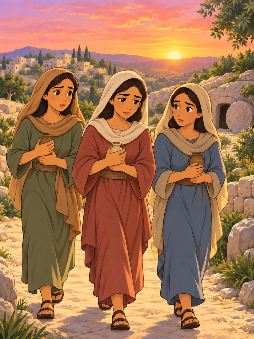 Page 1 illustration for The Empty Tomb