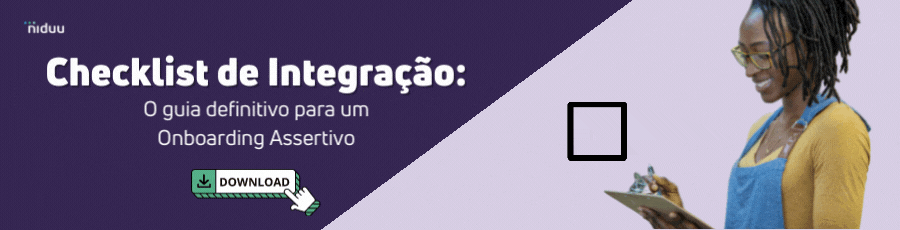 Checklist de integração gratuito