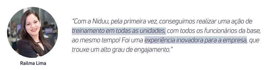  Railma Lima, gerente de educação corporativa no Grupo Mateus