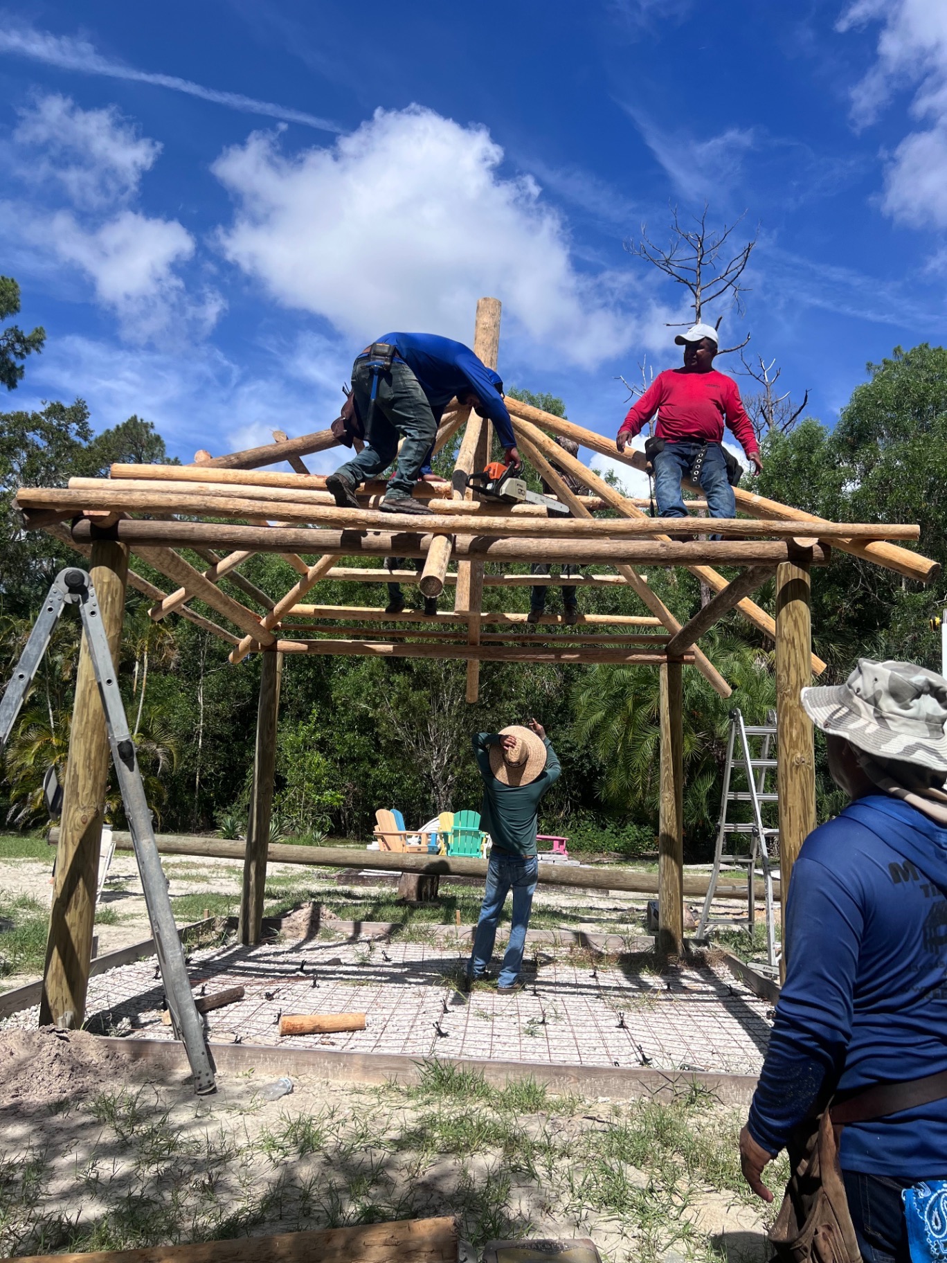 New 13 ft x 13 ft in Naples, Florida – Monster Tiki Huts Project