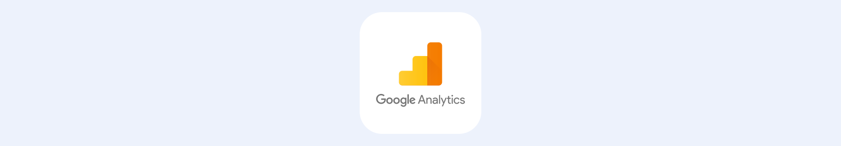 Google Analytics banner