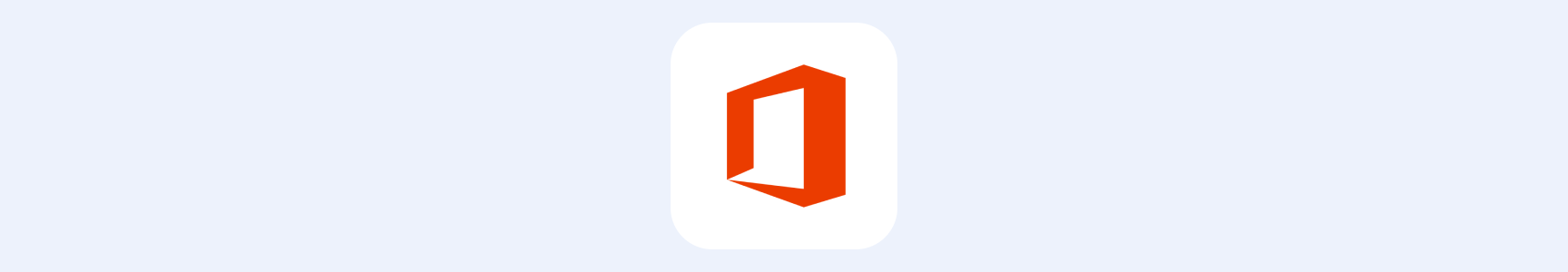 Microsoft Office banner