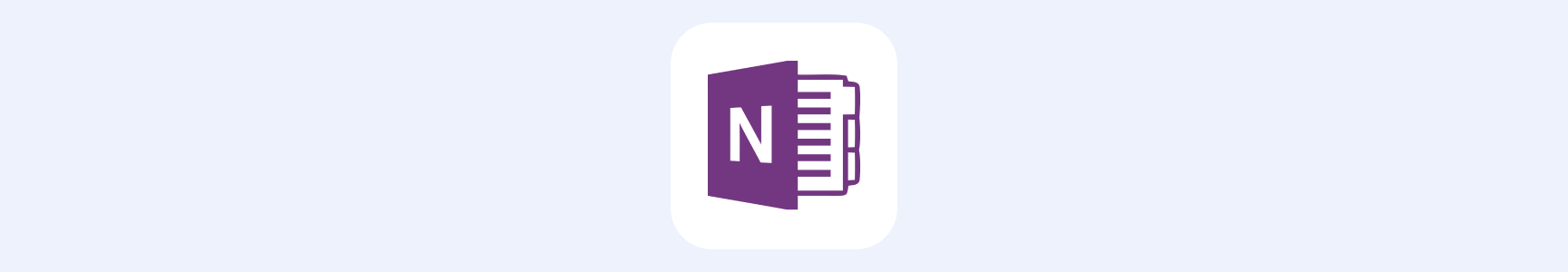 OneNote banner